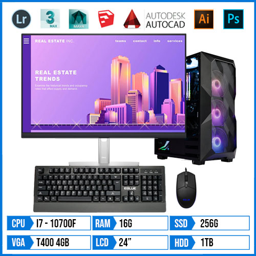 PC Designer - Cad WS10700F - Core i7 10700F