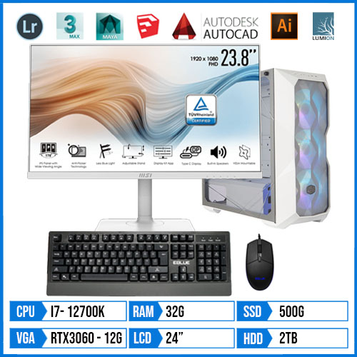PC Designer - Lumion WS12700K – i7 12700K