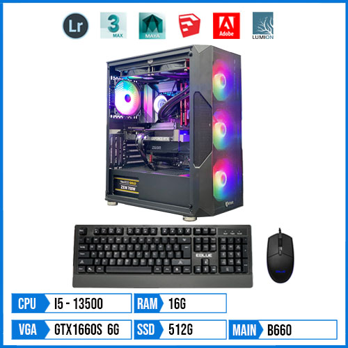 PC Designer – Lumion D93 – Core i5 13500 1